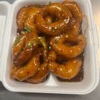 Best 95. Fried Shrimp with Kan Peng Sauce in Bolingbrook, IL