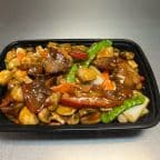 Best 67. Roast Pork with Mushroom in Bolingbrook, IL