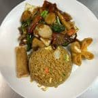 Best L28. Roast Pork with Mix Vegetable (Lunch) in Bolingbrook, IL